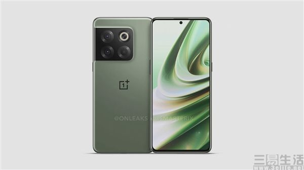 新版本的oneplus10t渲染被公開，淺綠色的顏色匹配是高度可識別的